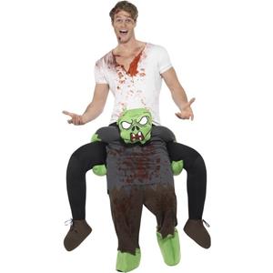 Smiffys Halloween - Instapkostuum zombie voor volwassenen