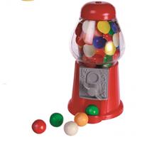 Mini kauwgomballen automaat Rood