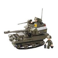 Sluban M38-B0282 Bouwstenen Army Serie Tank