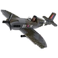 Sluban M38-70071 WWII Operation Overlord Spitfire