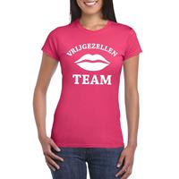 Shoppartners Vrijgezellenfeest Team t-shirt roze dames Roze