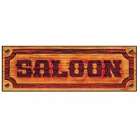 Saloon bord met de tekst Saloon Multi