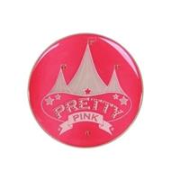 Roze Pretty Pink Circus button met licht Multi
