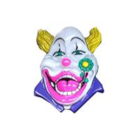 Clown wanddecoratie 60 cm wit Multi