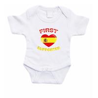 Shoppartners First Spanje supporter rompertje baby Wit