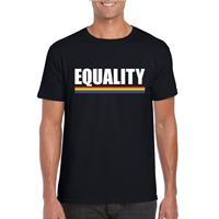 Shoppartners LGBT shirt zwart Equality heren Zwart