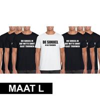 Shoppartners Vrijgezellenfeest heren t-shirt pakket De Sukkel -