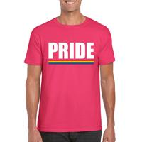 Shoppartners LGBT shirt roze Pride heren Roze