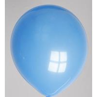 Globos ballonnen rond nr10 blauw a 100st