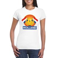 Shoppartners Wit Holland supporter kampioen shirt dames Wit