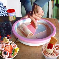 MikaMax Rolled Ice Cream - Mini Rolling Ijs Grill - Zelf ijs maken - Compacte ijs grill - Ijsmachine