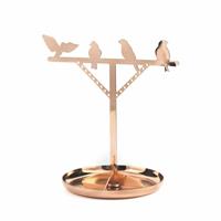Bird Jewelry Stand - Koper
