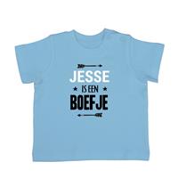 YourSurprise Baby T-shirt - Korte mouw - Babyblauw - 62/68