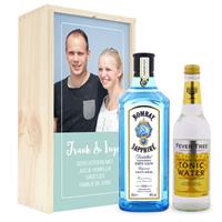 YourSurprise Gin-tonic pakket bedrukken - Bombay Sapphire (glanzende deksel)