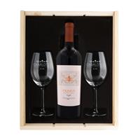 YourSurprise Geschenkset Wein mit Gläsern - Salentein Primus Malbec