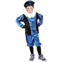 Roetveeg Pieten kostuum blauw/zwart voor kinderen
