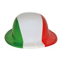 Plastic bolhoed Italiaanse kleuren Multi