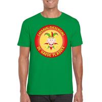 Shoppartners Carnavalsvereniging De Harde Plasser Limburg heren t-shirt groen Groen