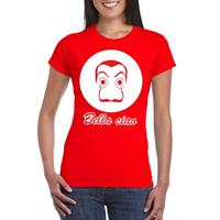 Shoppartners Rood Salvador Dali t-shirt voor dames