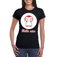 Shoppartners Zwart Salvador Dali t-shirt voor dames