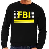 Shoppartners FBI logo sweater zwart voor heren
