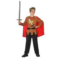 Middeleeuwse ridder/koning Arthur verkleed kostuum jongens (10-12 jaar) Multi