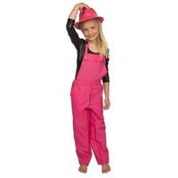 Roze tuinbroek/overall voor kinderen