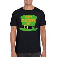 Shoppartners Happy St. Patricksday t-shirt zwart heren Zwart