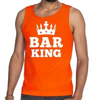 Shoppartners Oranje Bar King tanktop / mouwloos shirt heren Oranje