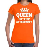 Shoppartners Oranje Queen of the afterparty shirt dames Oranje