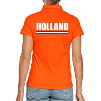 Shoppartners Oranje poloshirt Holland voor dames