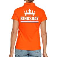Shoppartners Koningsdag poloshirt Kingsday oranje voor dames