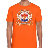 Shoppartners Oranje Holland drinking team t-shirt heren Oranje