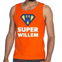 Shoppartners Oranje Super Willem tanktop / mouwloos shirt voor heren