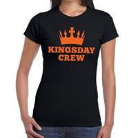 Shoppartners Zwart Kingsday crew t-shirt voor dames