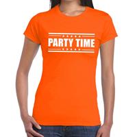 Shoppartners Toppers - Party time t-shirt oranje dames Oranje