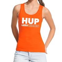Shoppartners Nederland supporter tanktop Hup LeeuWinnen oranje dames Oranje