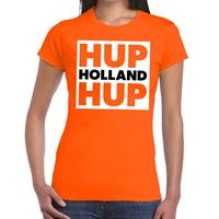 Shoppartners Nederlands elftal supporter shirt Hup Holland Hup oranje voor da Oranje