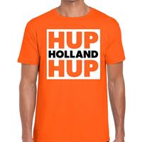 Shoppartners Nederlands elftal supporter shirt Hup Holland Hup oranje voor da Oranje