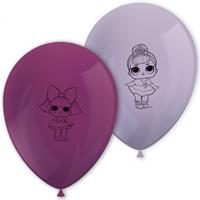 Procos LOL Surprise Luftballons im 8er Pack, Ø30cm