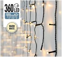 DecorativeLighting IJspegel verlichting 360 LED's 12 meter warm wit
