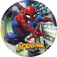 Procos Pappteller Spiderman Team Up 23 cm, 8 Stück