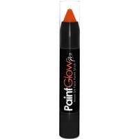 PaintGlow Neon oranje UV schmink/make-up stift/potlood Oranje