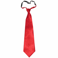 Rode stropdas cm verkleedaccessoire voor dames