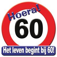 Huldeschild - 60 jaar