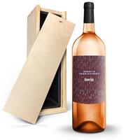 YourSurprise Wijn met bedrukt etiket - AIX rosé - Magnum