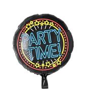 Coppens Neon Foil balloon - Party time
