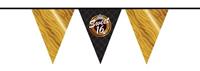 Haza Original vlaggenlijn zwart/ goud ''Sweet 16'' 10 m