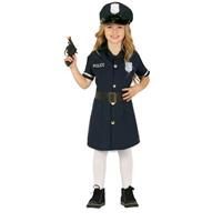 Politie agente verkleed jurk/jurkje voor meisjes