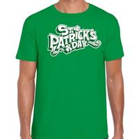 Bellatio Groen St. Patricks day t-shirt heren Groen